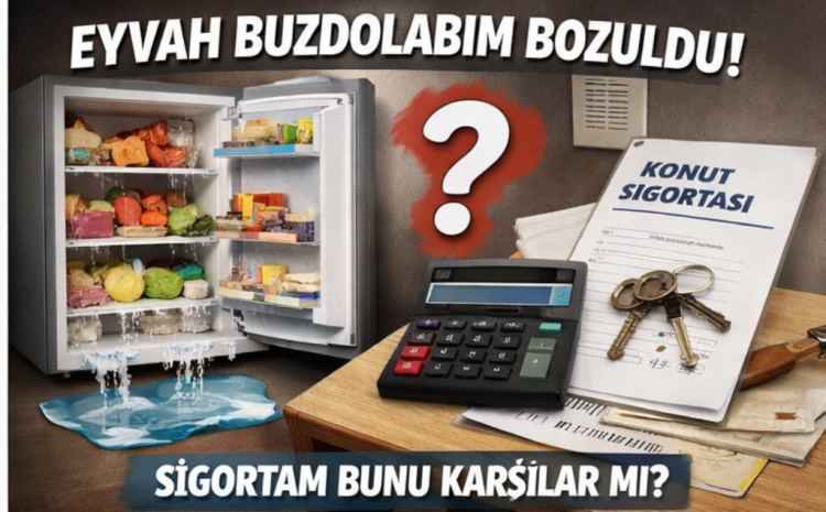  Eyvah! Buzdolabım Bozuldu Konut Sigortam Bunu Karşılar mı?