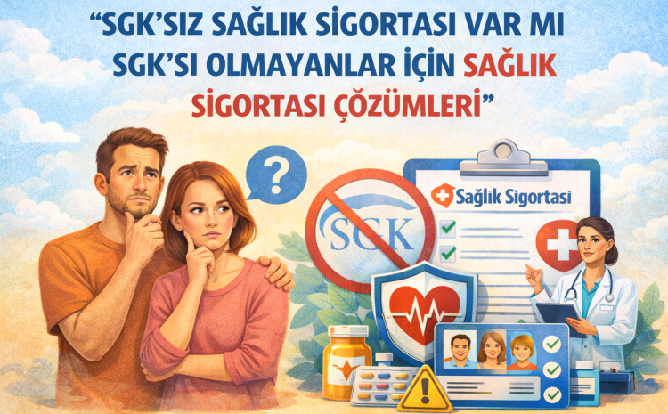  SGK’sız Sağlık Sigortası Var Mı? SGK’sı Olmayanlar İçin Sağlık Sigortası Çözümleri
