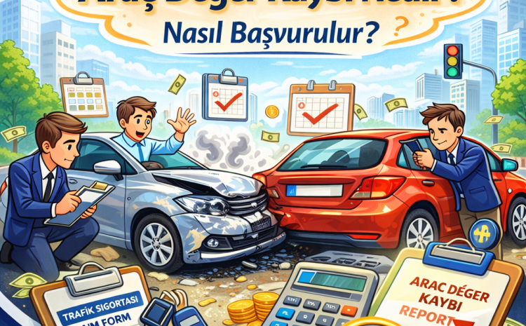  Trafik Sigortasında Araç Değer Kaybı Nedir? Nasıl Başvurulur?