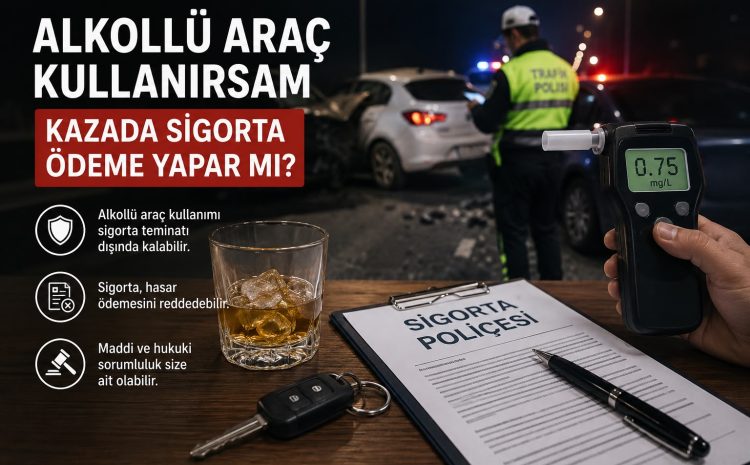  Alkollü Araç Kullanırsam Sigortam Ödeme Yapar mı?